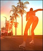 screenshot from Vice City