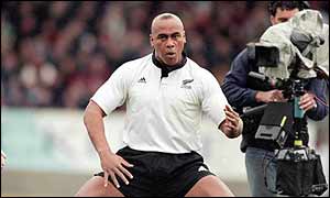 New Zealand's Jonah Lomu
