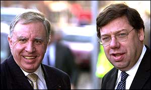 NI Secretary Paul Murphy and Irish Foreign Affairs minister Brian Cowen