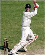 John Crawley played solidly for England