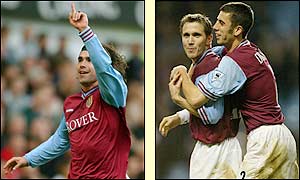 A rare goal from Juan Pablo Angel puts the home side ahead and another from Oyvind Leonhardsen seals victory