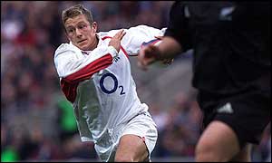 Jonny Wilkinson in action against New Zealand