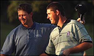 Retief Goosen and Padraig Harrington
