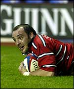 Roncero had the final try of the match