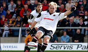 Saracens fly-half Andy Goode