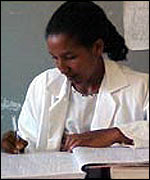Nurse Senait Alemagenu 