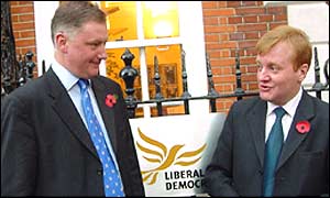 Harold Elletson (left) and Charles Kennedy (right)