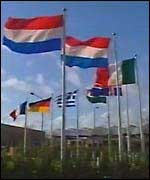 Nato flags 