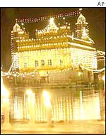 The Golden Temple, Sikhdom's holiest shrine