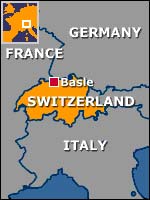 Map of Switzerland