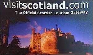 VisitScotland sign