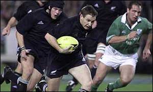 Andrew Mehrtens has won 64 caps for the All Blacks