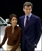 Halle Berry and Pierce Brosnan
