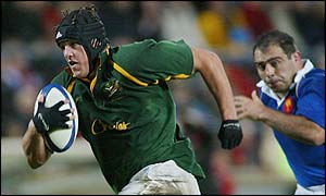 Number eight Joe van Niekerk keeps his place in the South Africa side