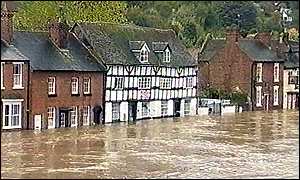 Floods in Bewdley