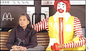 Ronald McDonald in China