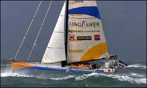 Ellen MacArthur has moved up to third