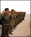 Kurdish army recruits