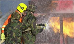 Fire training