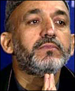 Afghanistan President, Hamid Karzai