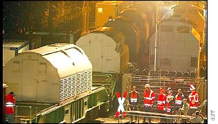 The shipment reaches storage facility in Gorleben, Germany