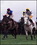 Action from the 1998 Hennessy Cognac Gold Cup