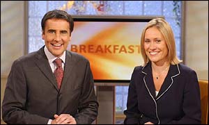Sophie Raworth and Dermot Murnaghan 