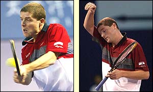 Novak rallies to take the second set against Federer 