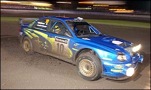 Tommi Makinen at the Super Special