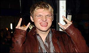 Backstreet Boy Nick Carter was ready to rock