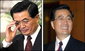 Hu Jintao (AP photos)