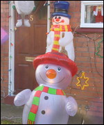 Snowmen at the house