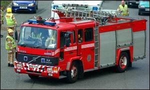 A fire engine