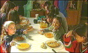 Free meals for Argentine children