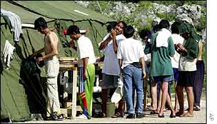 Asylum-seekers on Nauru