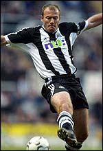 Newcastle's Alan Shearer