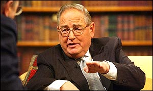 Sir Edward George speaking on Breakfast With Frost