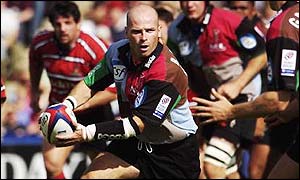 Paul Burke in action against Gloucester earlier this season