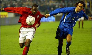Emile Heskey was subjected to racist abuse in Slovakia