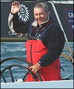 GBR Challange syndicate head Peter Harrison (picture courtesy of Rick Tomlinson and GBR Challenge)