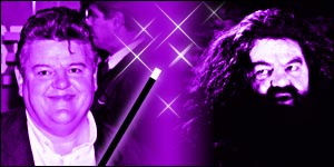 Robbie Coltrane from Harry Potter