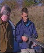 Simon Weston (left) and Simon Bywater