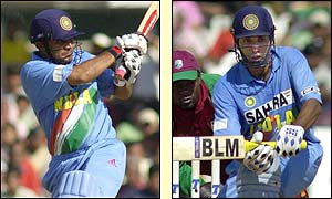 Virender Sehwag and Vangipurappu Laxman hit 52 and 71 respectively