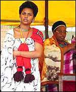One of King Mswati III's previous fianc�es
