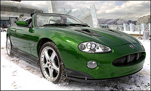 Jaguar featured in the latest film 