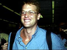 James Mawdsley arrives in Bangkok