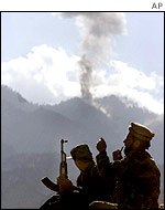 US bombing of Tora Bora, December, 2001