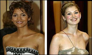 Halle Berry and Rosamund Pike, the two Bond girls of Die Another Day, provided the glamour
