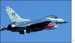 US Air Force fighter plane takes off from Incirlik air base in southern Turkey