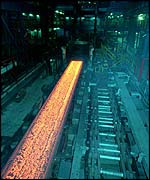 A Welsh steel plant